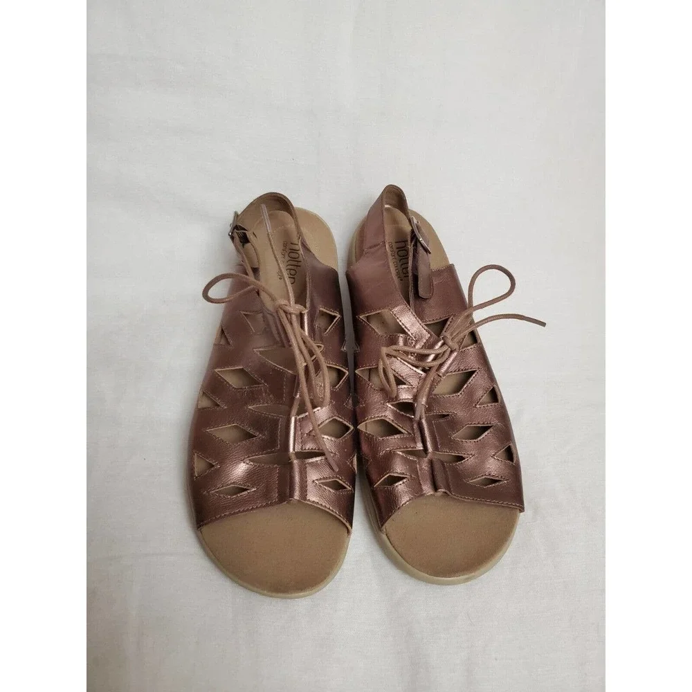 Hotter Comfort Concept Imogen Blush Pink Sandals Women's Size US 11 EU 41